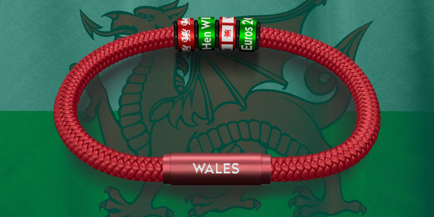 Wales Women's Football Notch Charms