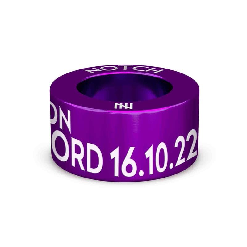 My Half Marathon Time NOTCH Charm