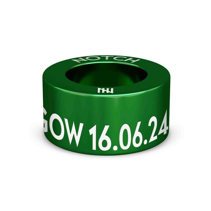 My 10K Time NOTCH Charm