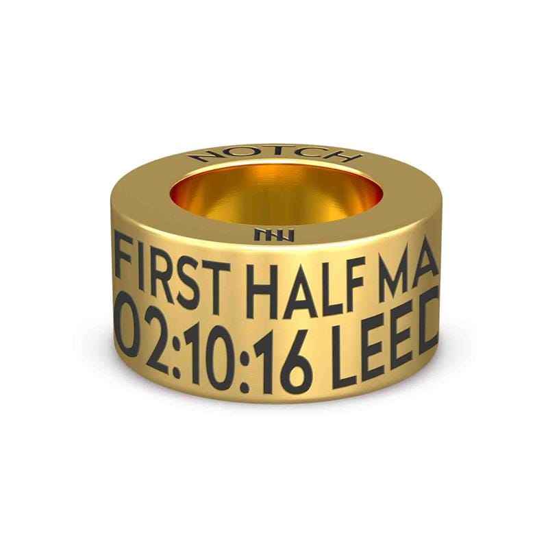 First Half Marathon NOTCH Charm