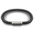 Premium Black Leather NOTCH Bracelet