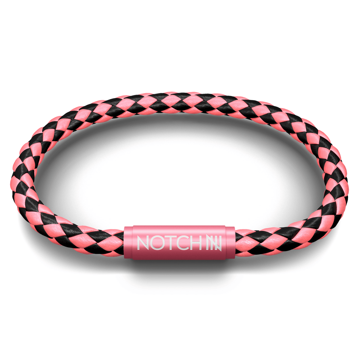 Limited Edition Blushing Pink Cord NOTCH Bracelet with Pink Clasp