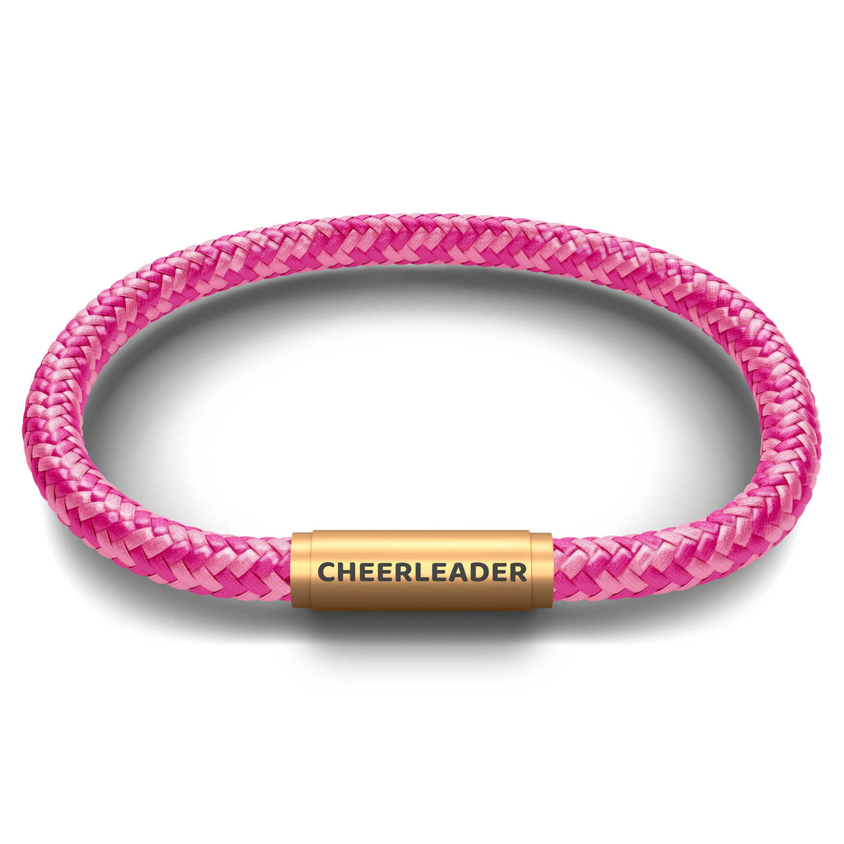 CHEERLEADER NOTCH Bracelet (Candy Floss with Brass Clasp)