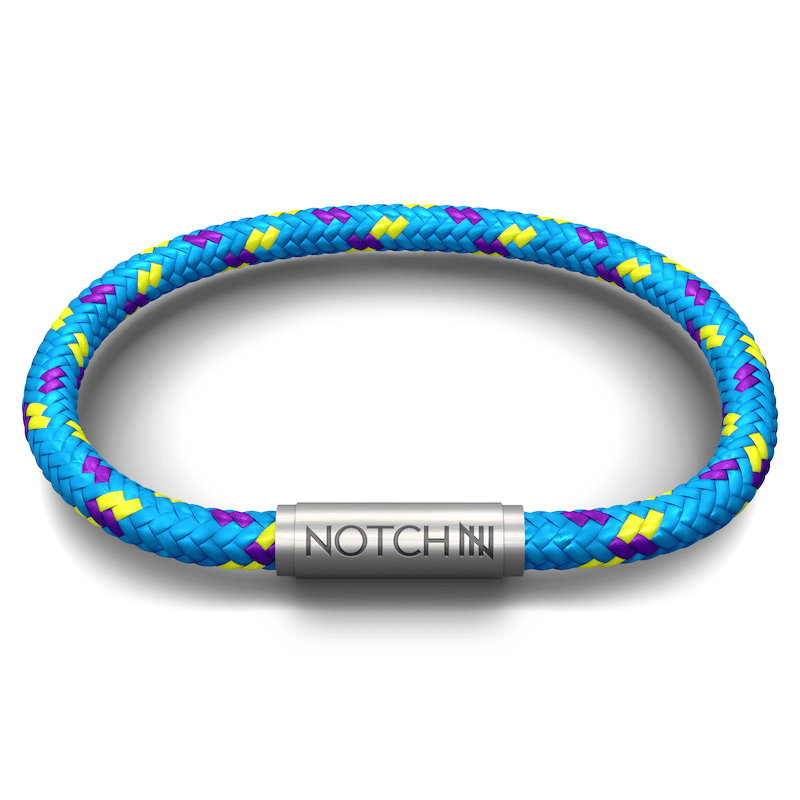 Cool Blue Cord NOTCH Bracelet