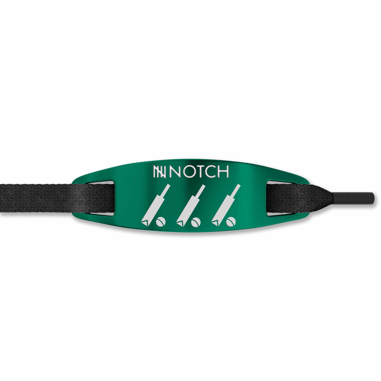 Cricket Bat and Ball NOTCH Lace Tag