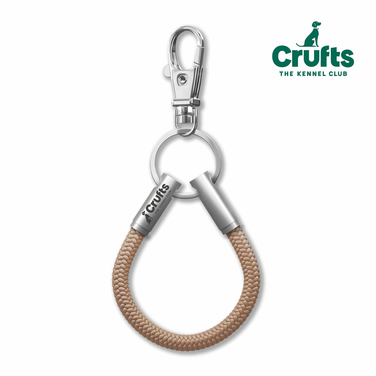 Official Crufts Oyster Cord NOTCH Loop with stainless steel ends