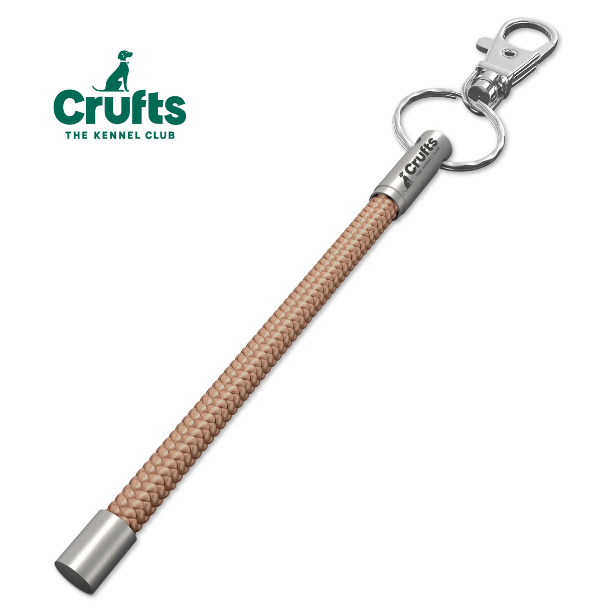 Official Crufts Oyster Cord NOTCH Tale with stainless steel ends