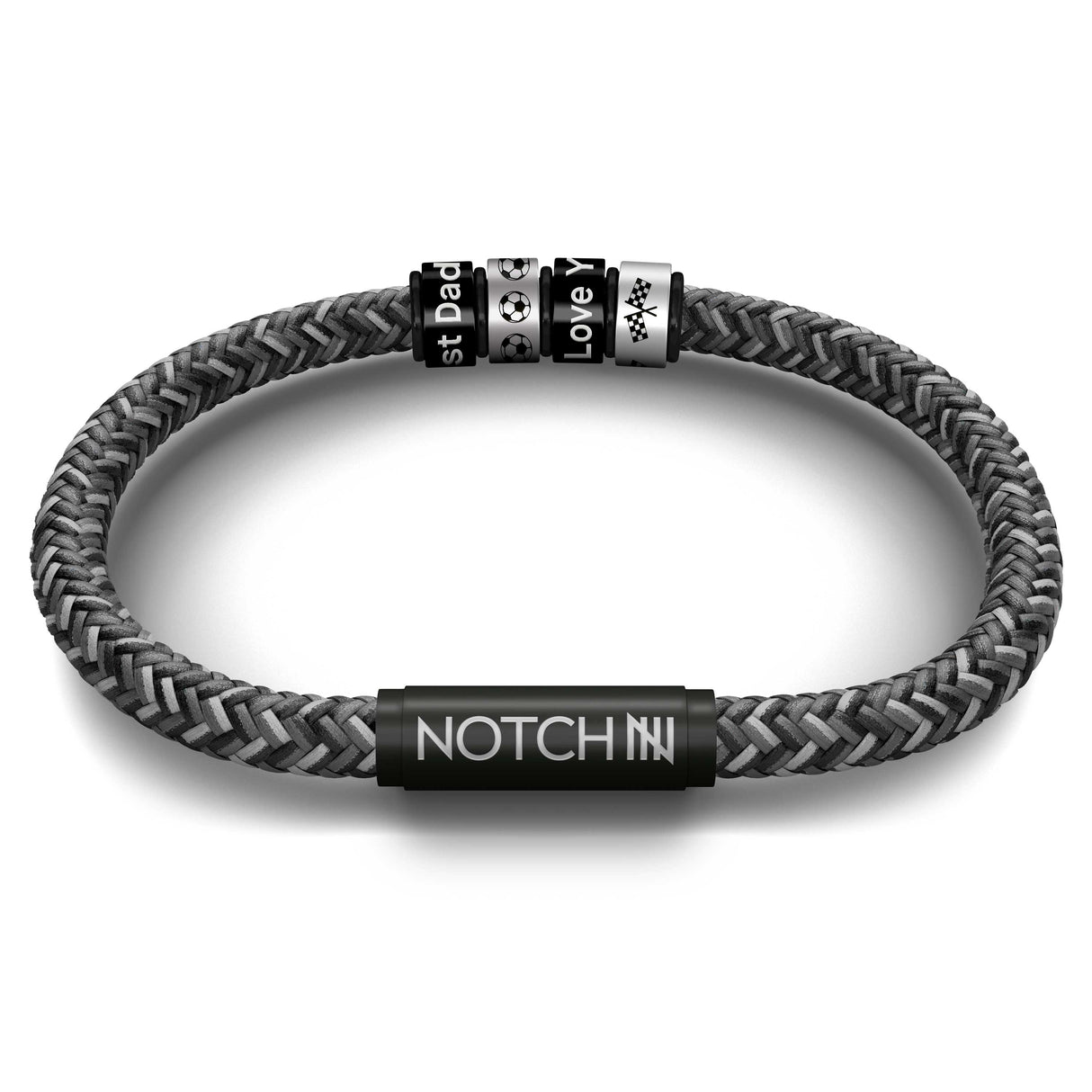 Graphite Cord NOTCH Bracelet
