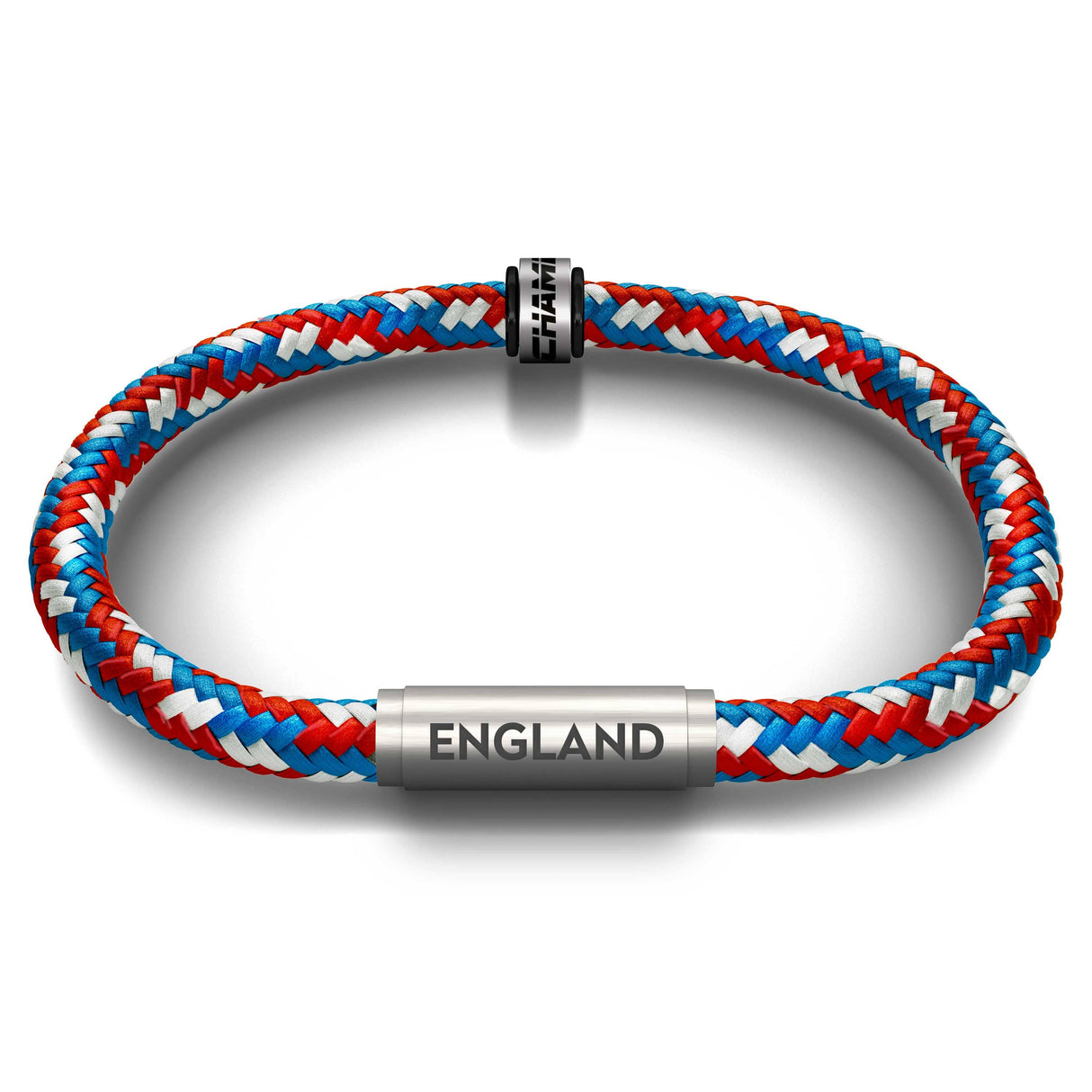 Women's Euro Champions 2025 Notch & England Bracelet (Red, White & Blue)
