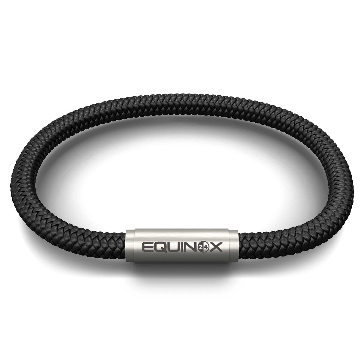 EQUINOX24 NOTCH Bracelet (Premium Black Sports Cord)