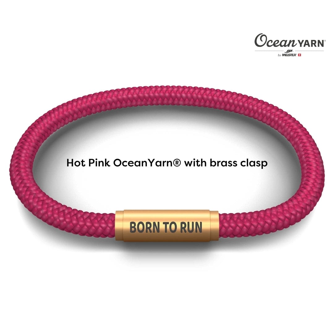 Born To Run Bracelet with Free Marathon Event Notch