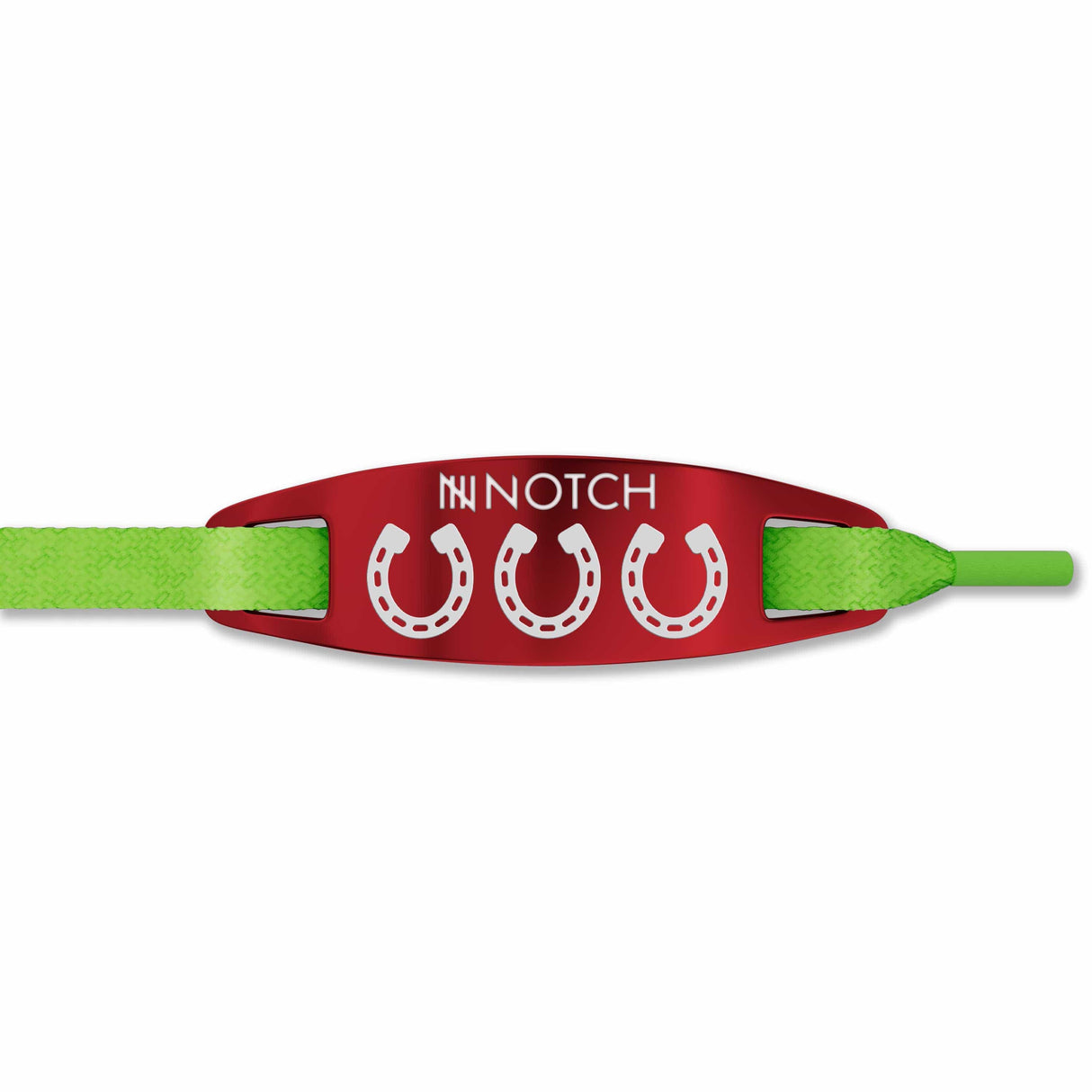 Horseshoe NOTCH Lace Tag