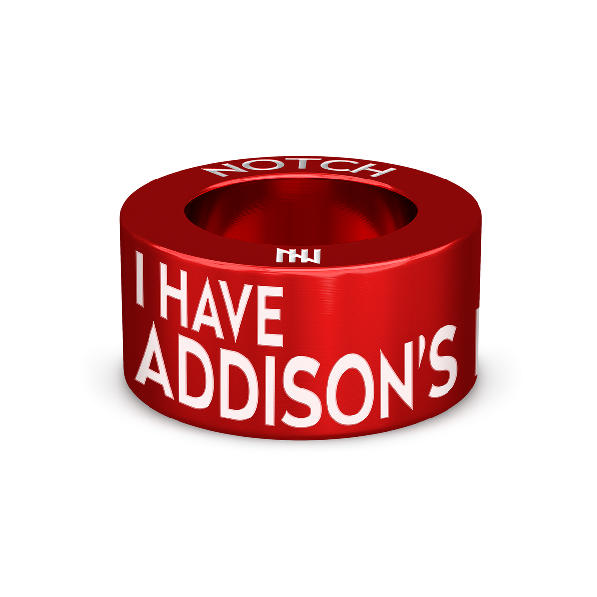 Addison's Disease Medical ID NOTCH Charm