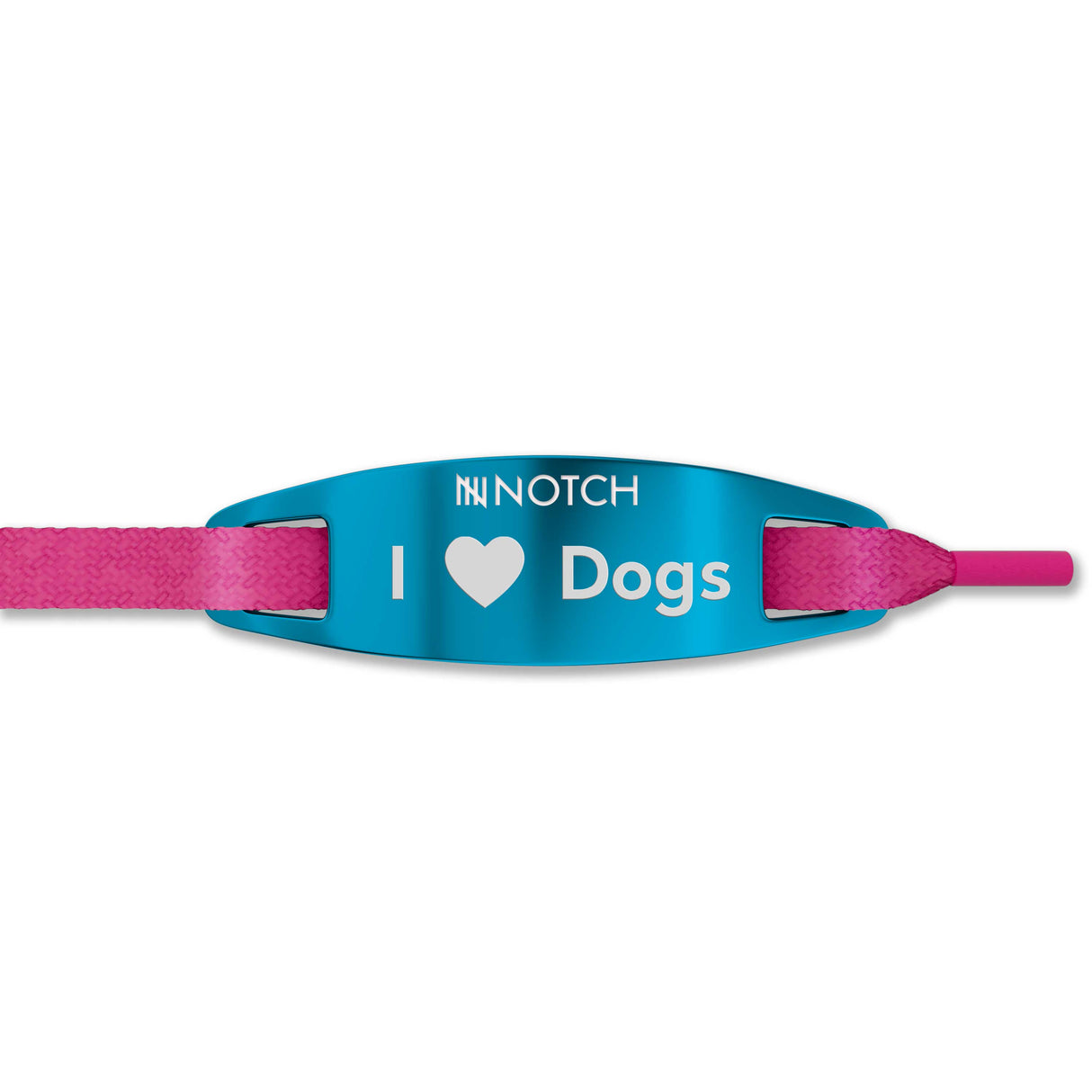 I (heart) Dogs NOTCH Lace Tag
