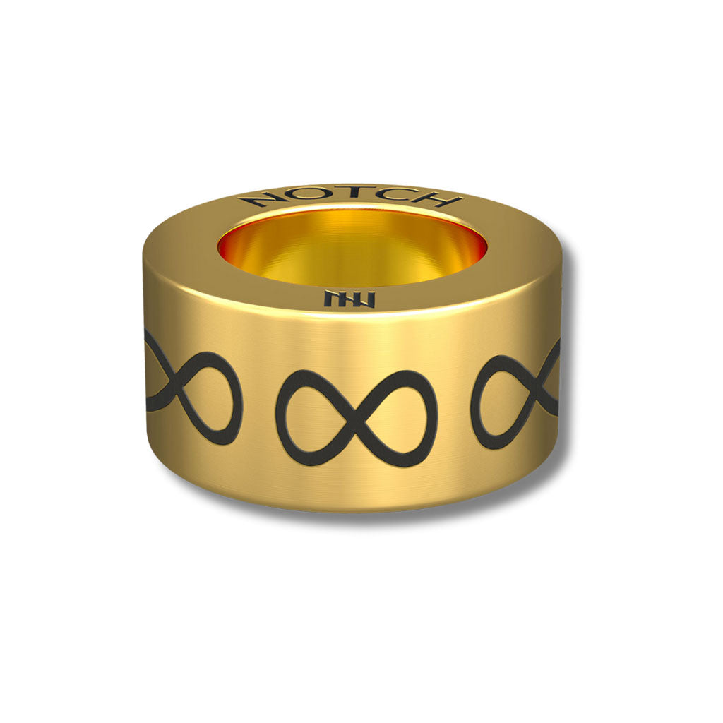 Infinity Signature Bracelet with Brass Clasp