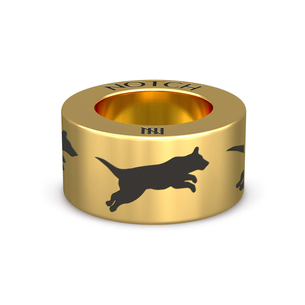 Dog Jumping 2 NOTCH Charm