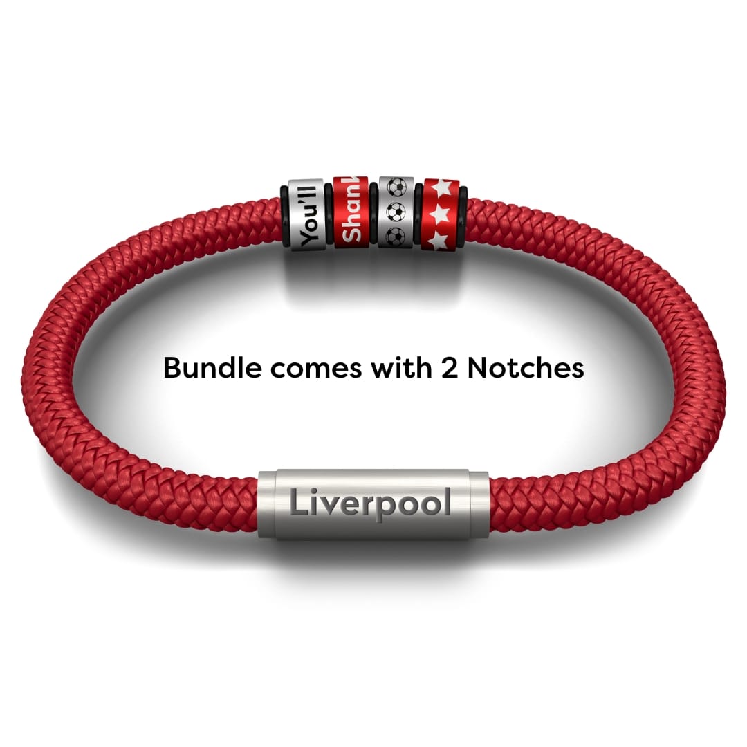 Create A Football Club Bracelet Plus Two NOTCH Charms