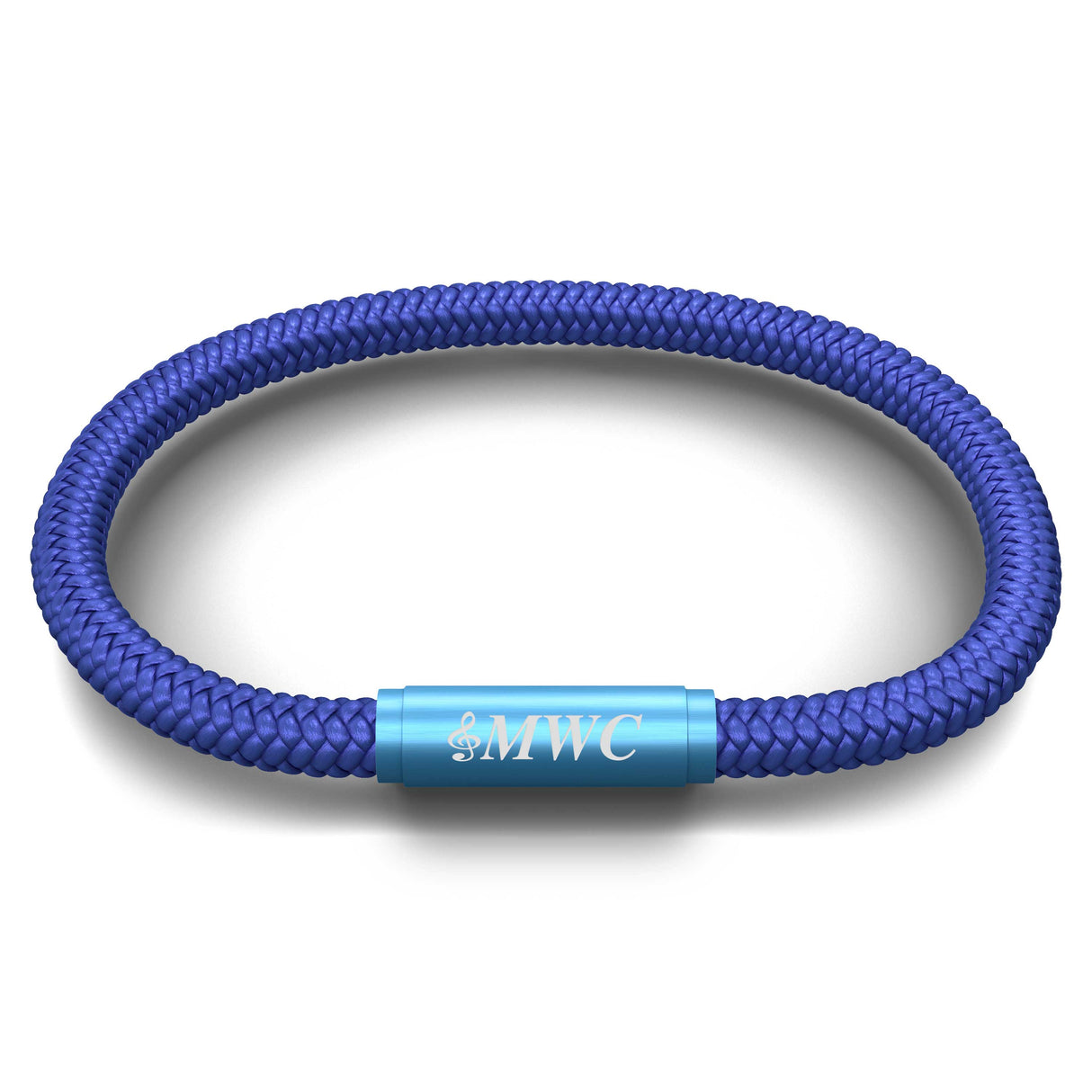 Military Wives Choirs Solid Blue NOTCH Bracelet