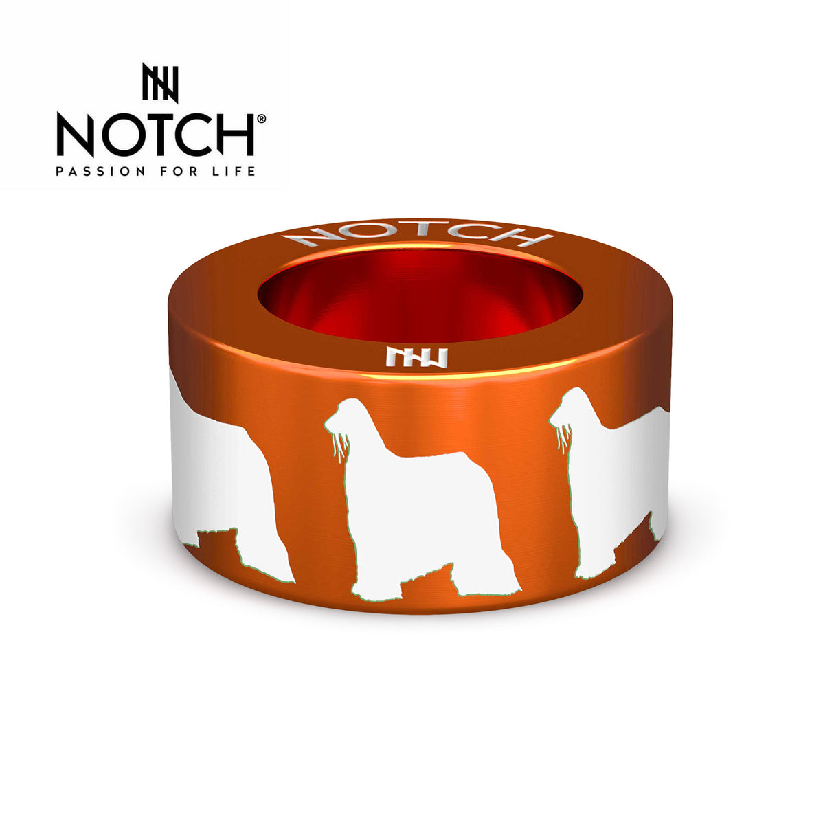 Afghan Hound NOTCH Charm