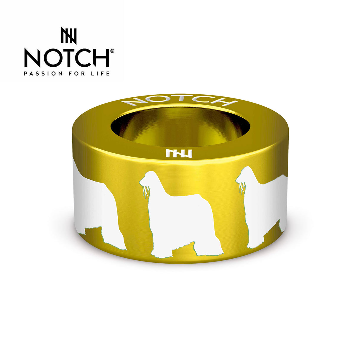 Afghan Hound NOTCH Charm