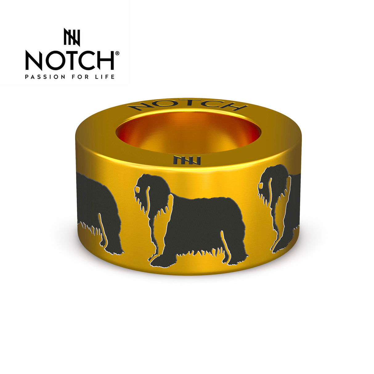 Bearded Collie NOTCH Charm