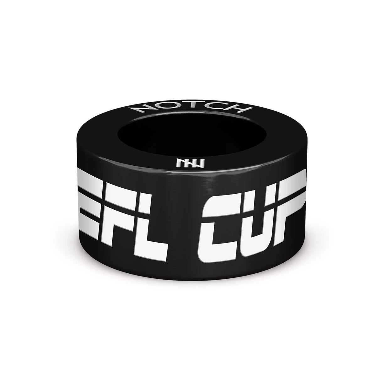 NUFC EFL Cup Winners Notch & Magpies Bracelet (Black)