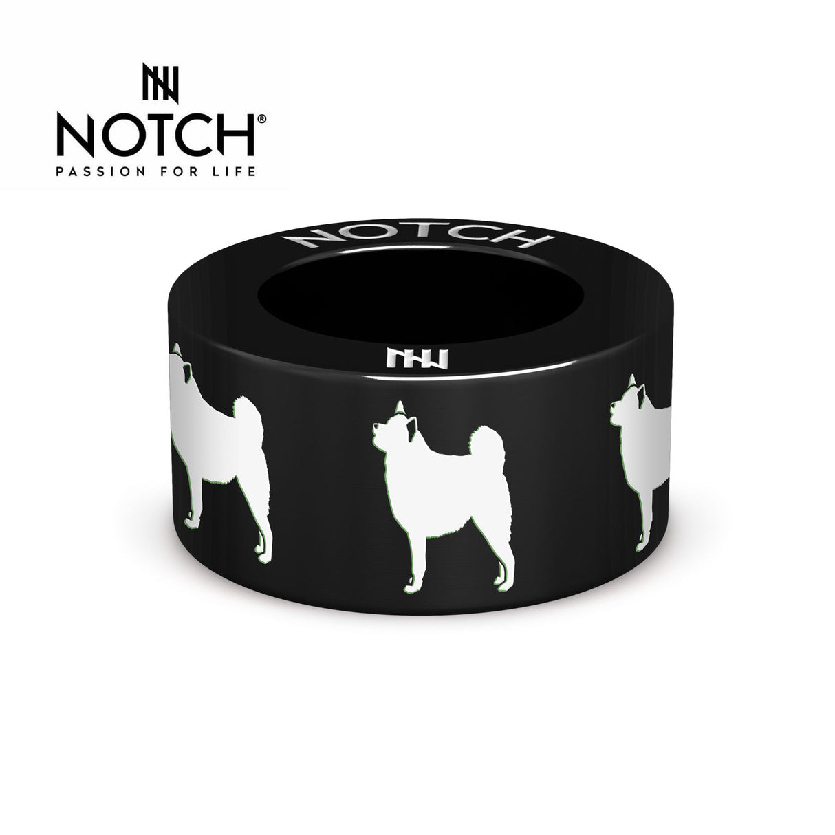 Norwegian Elkhound NOTCH Charm