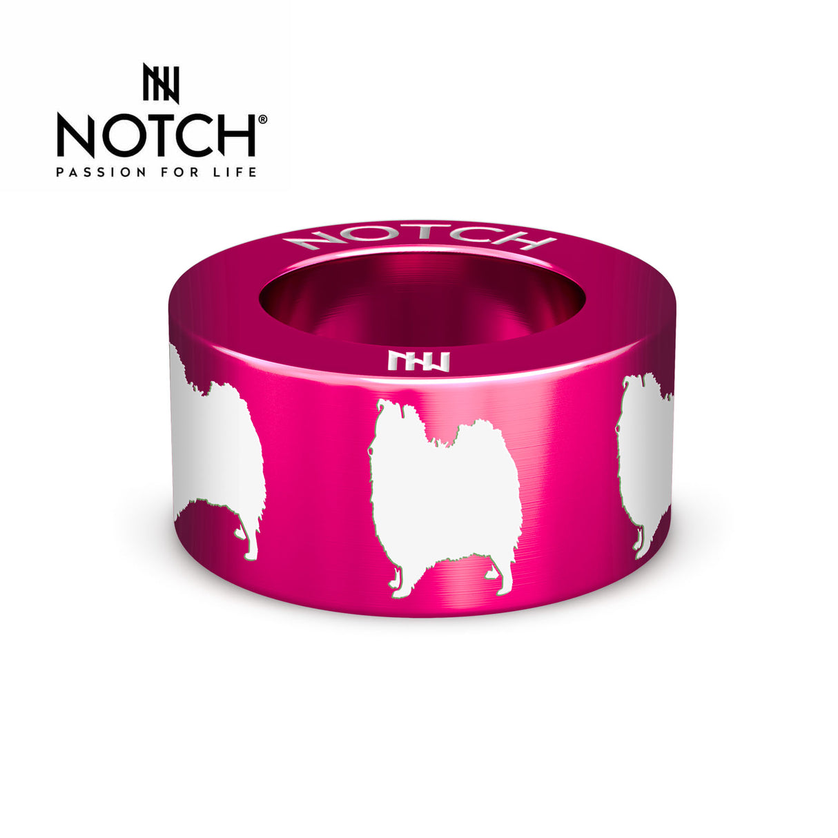 Japanese Spitz NOTCH Charm