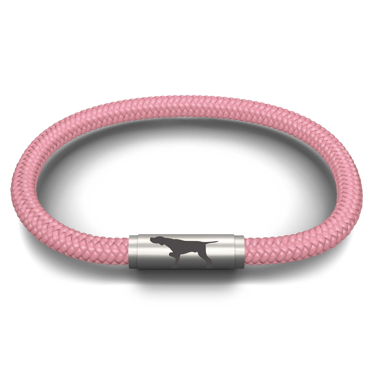 The Pointer Club Powder Pink OceanYARN NOTCH Bracelet