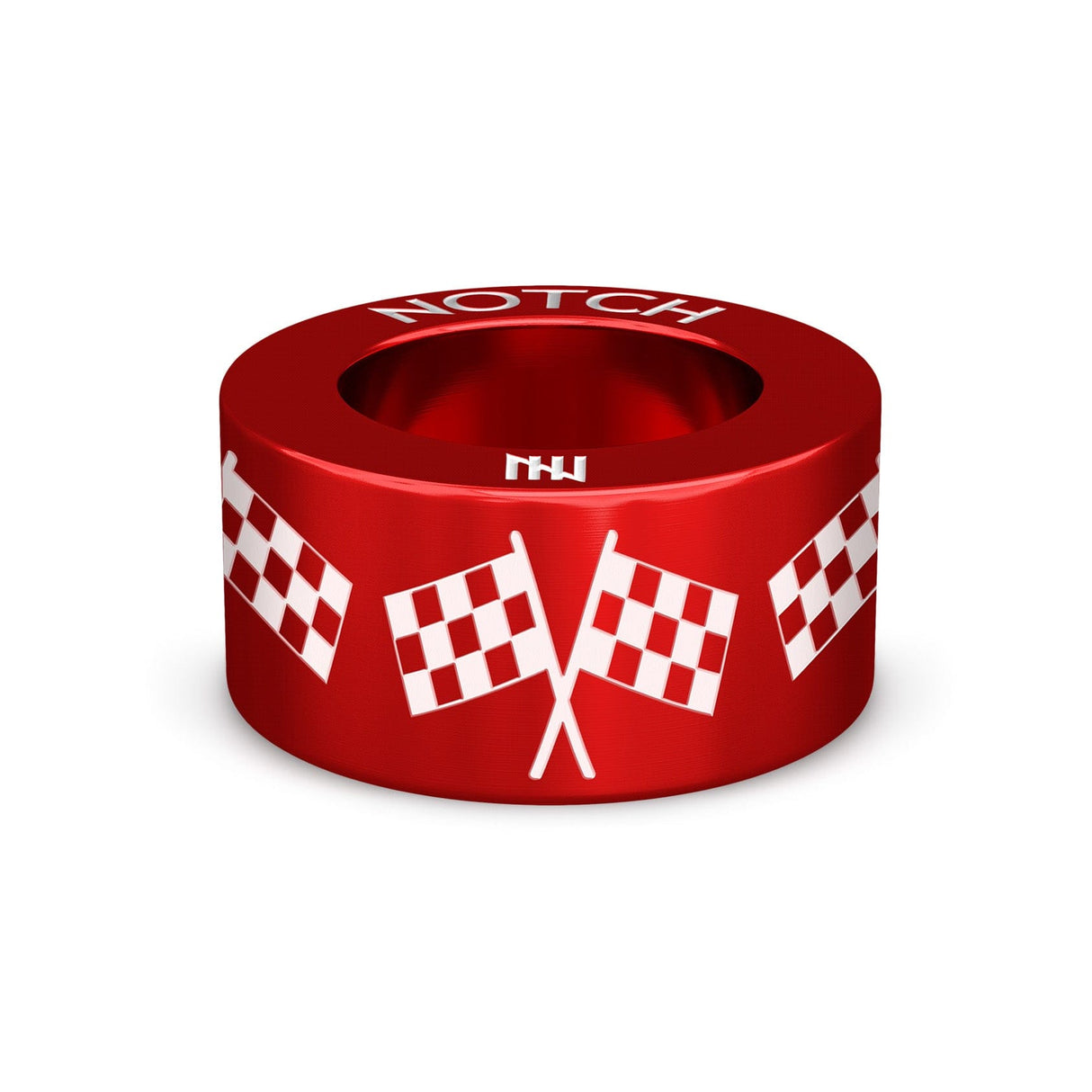 Chequered Flags Pairs NOTCH Charm