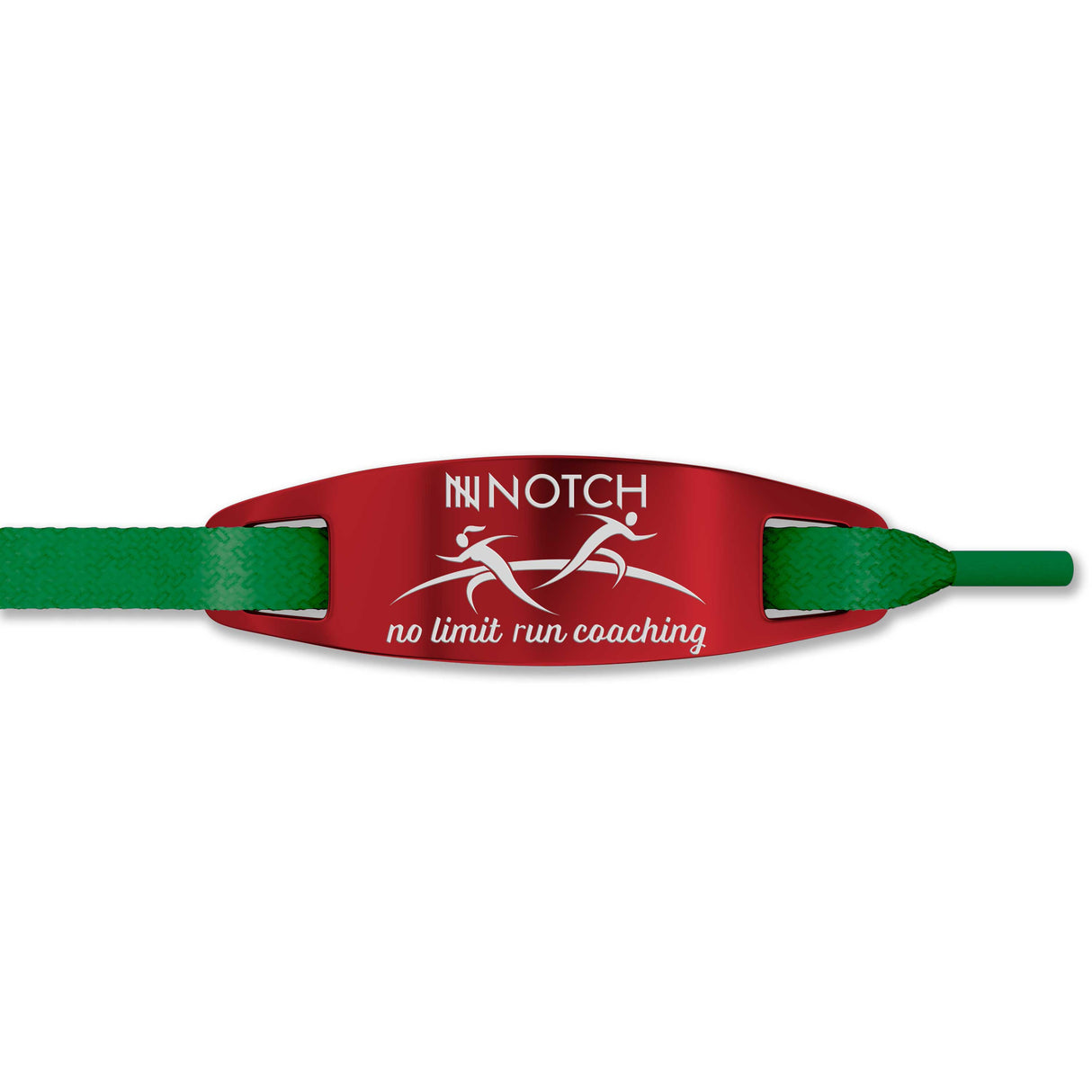 No Limit Run Coaching NOTCH Lace Tag