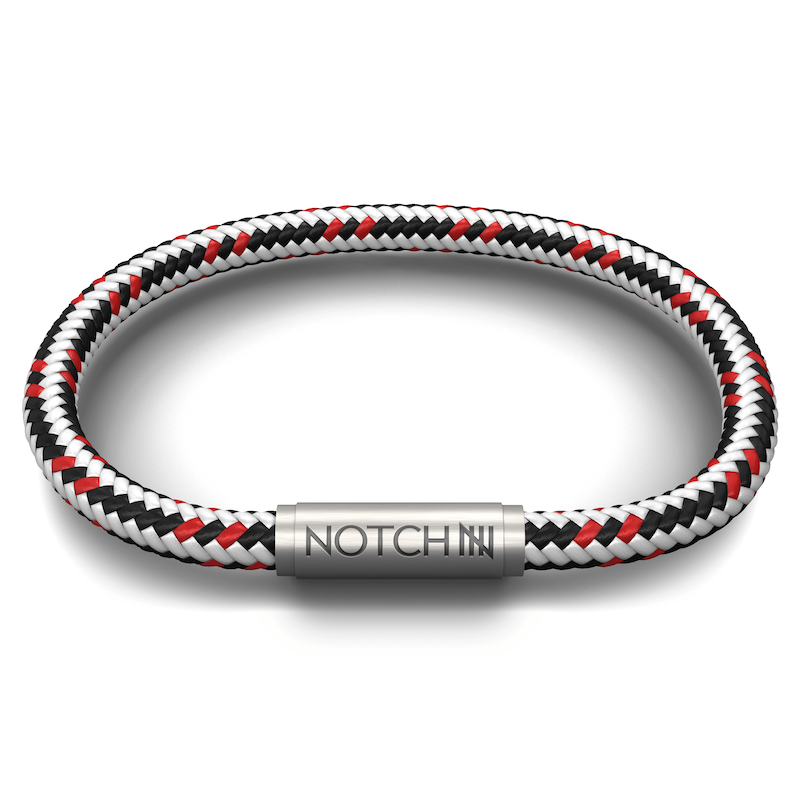 Limited Edition Sliver Red Cord NOTCH Bracelet