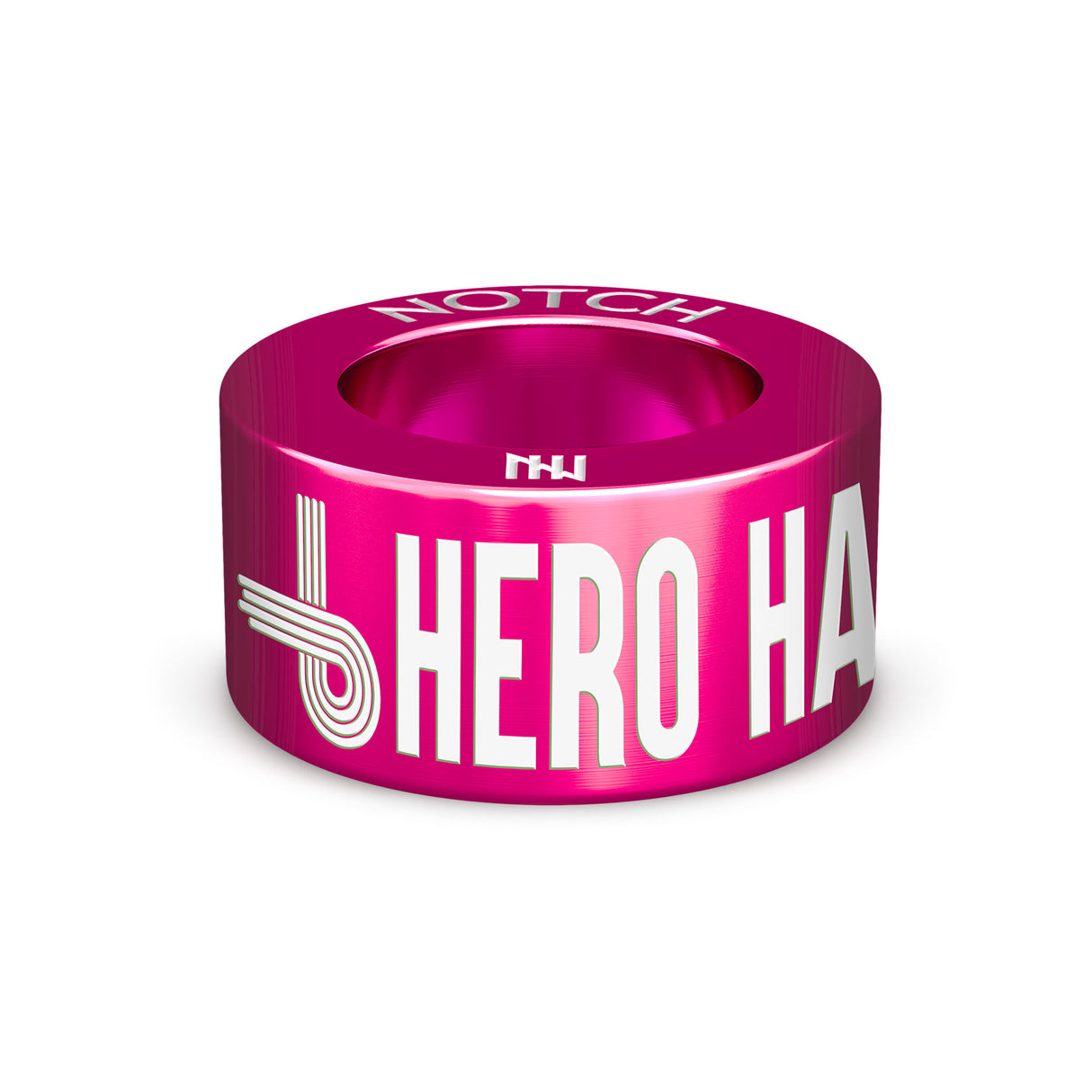 Hero Half Marathon 2026 Hot Pink NOTCH Charm