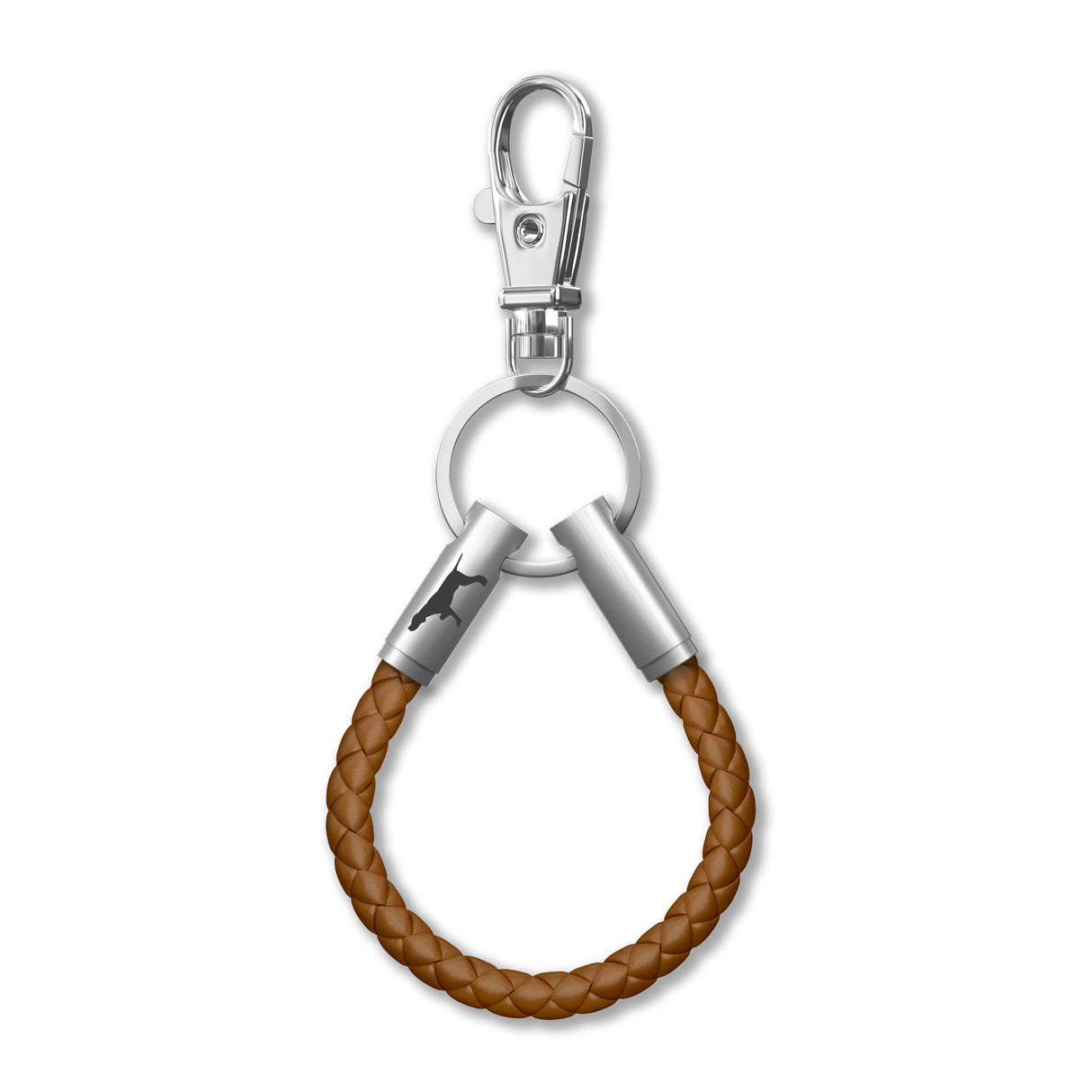 The Pointer Club Tan Leather NOTCH Loop with stainless steel ends