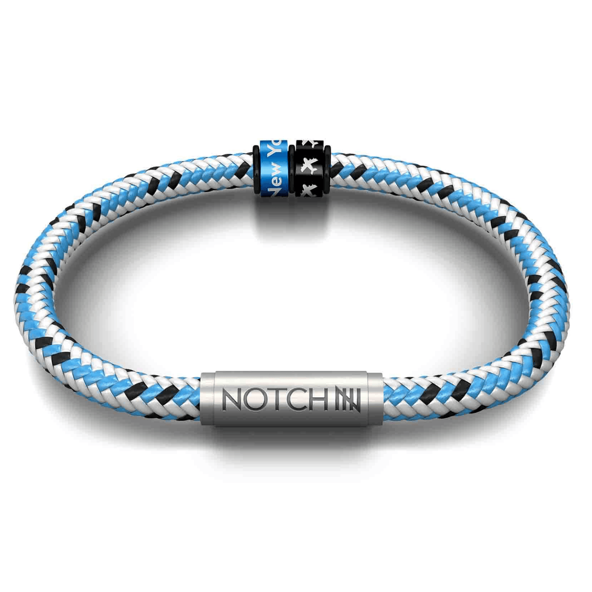 TRAVEL BRACELET PLUS TWO NOTCH CHARMS