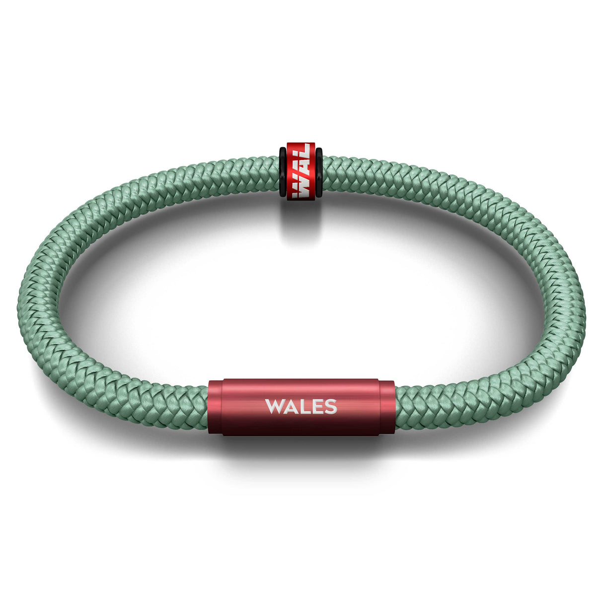 Wales Women's Football Notch & Green Wales Bracelet