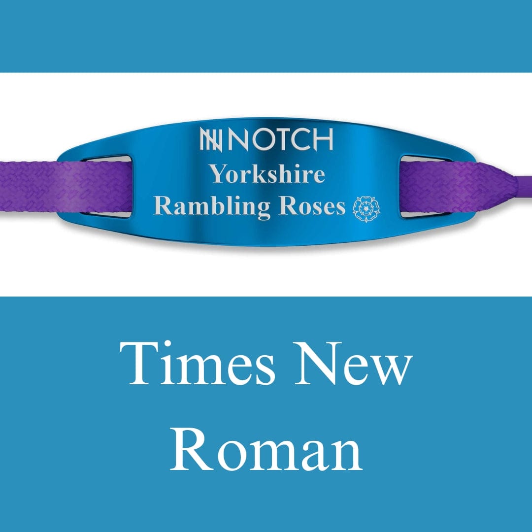 Personalised NOTCH Lace Tag