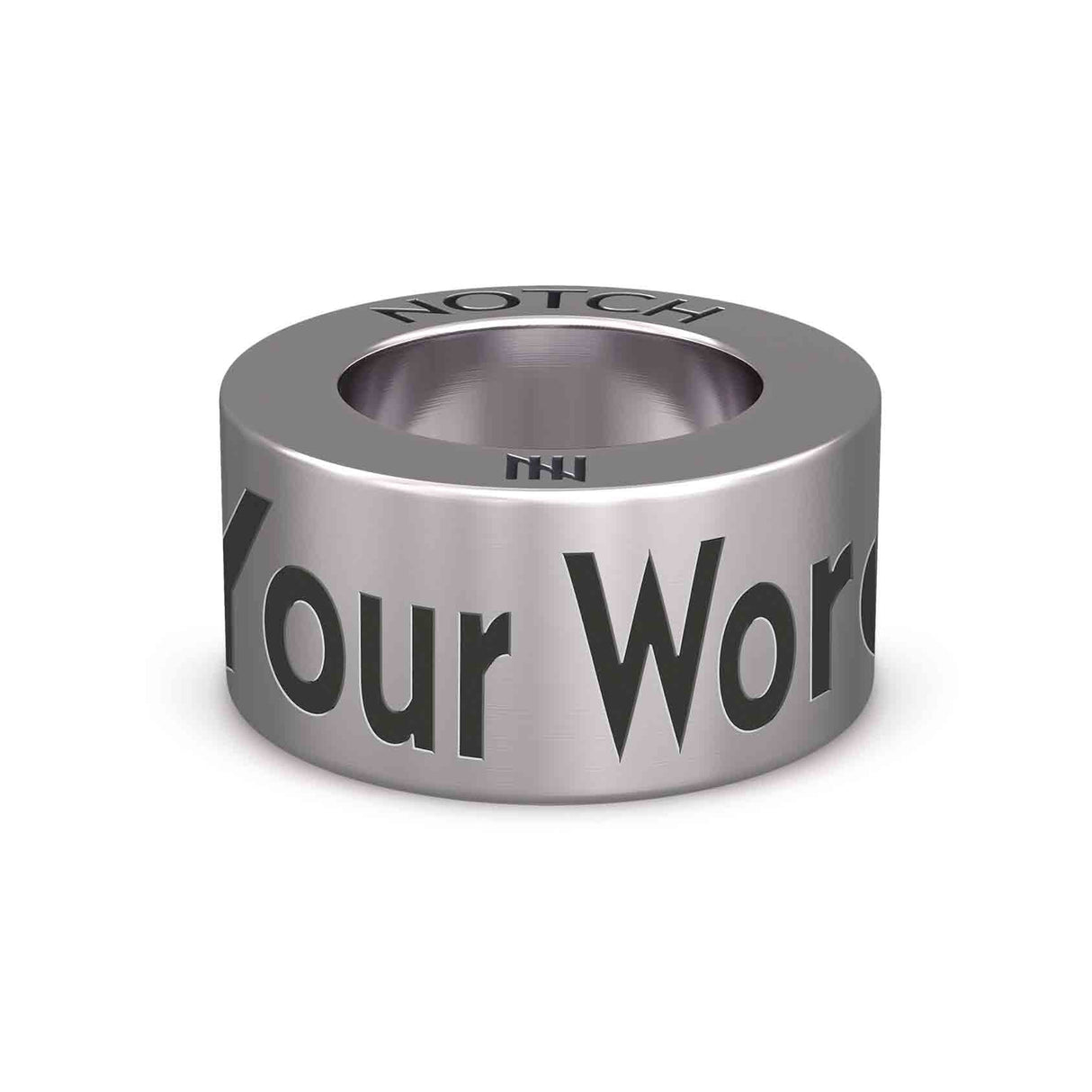 Supa Steel Personalised NOTCH Charm