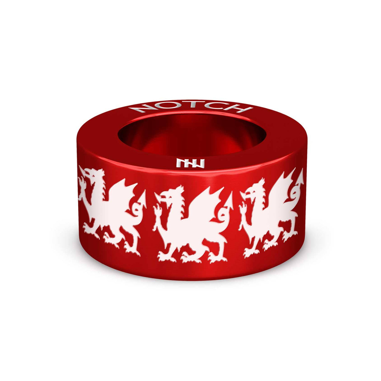 Wales Women's Football Notch & Red Wales Bracelet