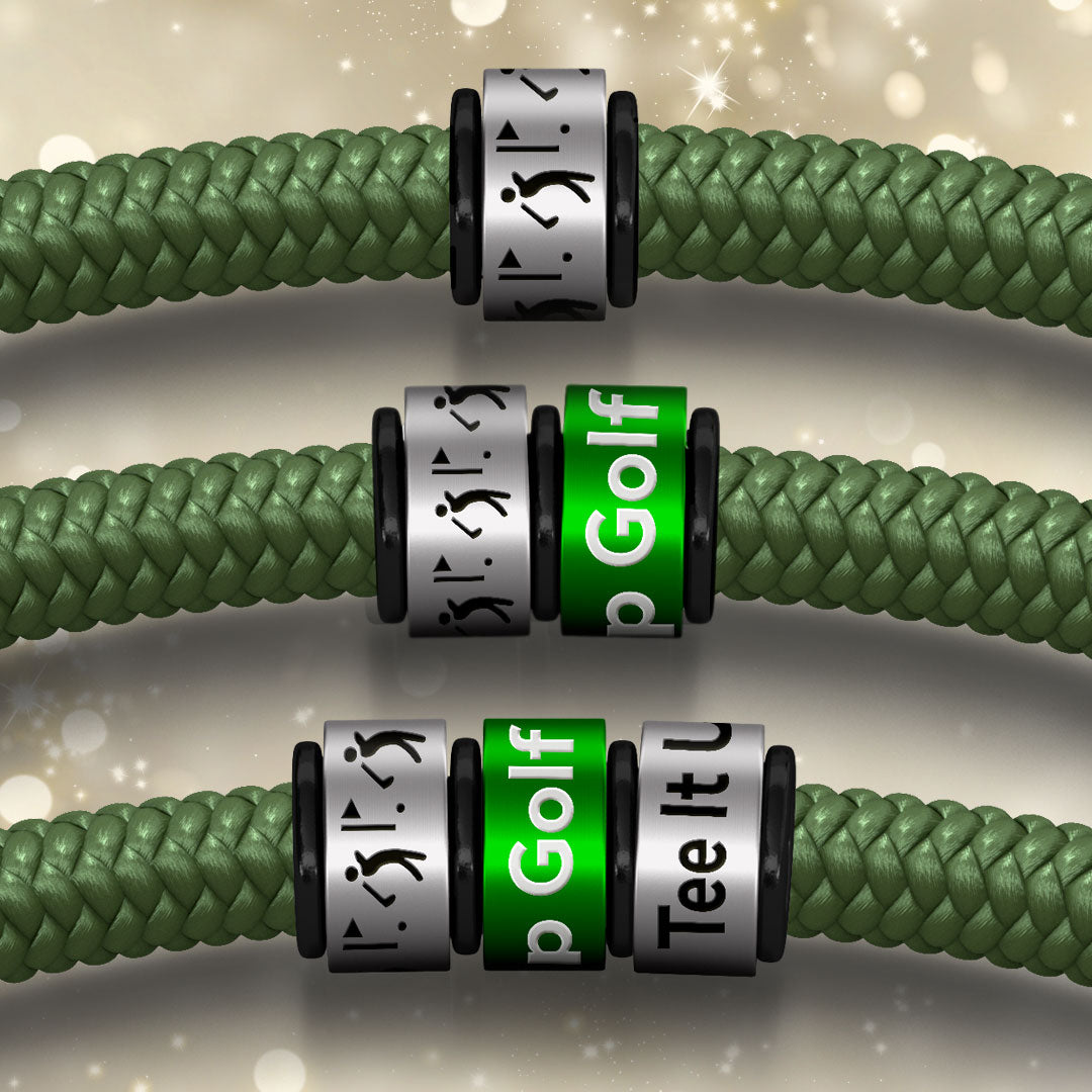 The Golfer's Motivational Bracelet