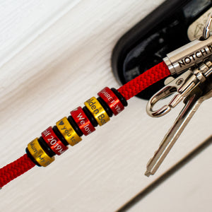 Limited Edition Racing Red Cord NOTCH Bracelet