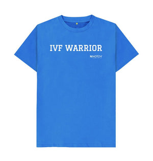 Bright Blue Men's IVF Warrior T-Shirt