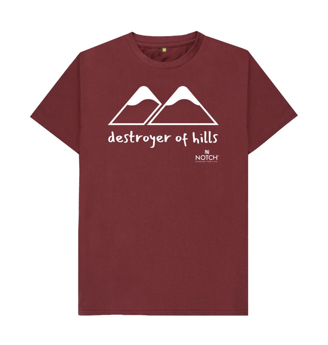 Red Wine Men's Destroyer of Hills T-Shirt
