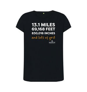 Black Women's Half Marathon Grit T-Shirt