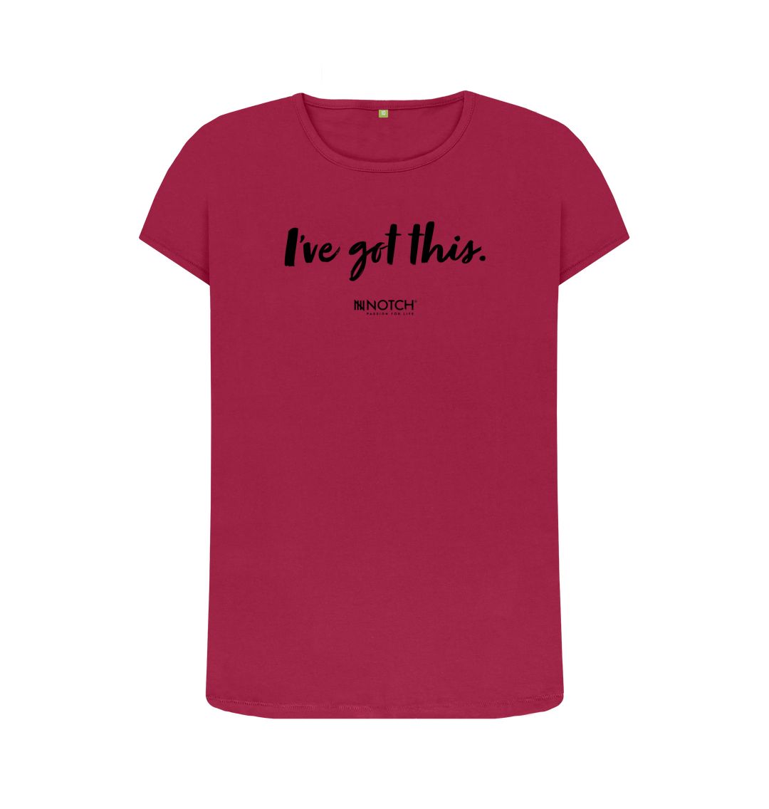 Cherry Women's I've got this (Black Text) T-Shirt