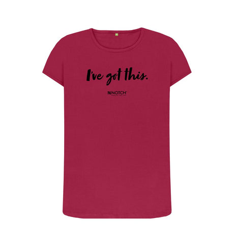 Cherry Women's I've got this (Black Text) T-Shirt