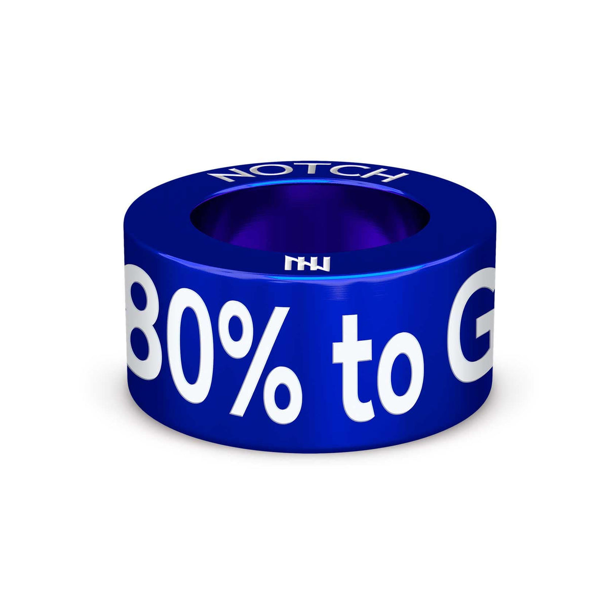 80% to Goal NOTCH Charm