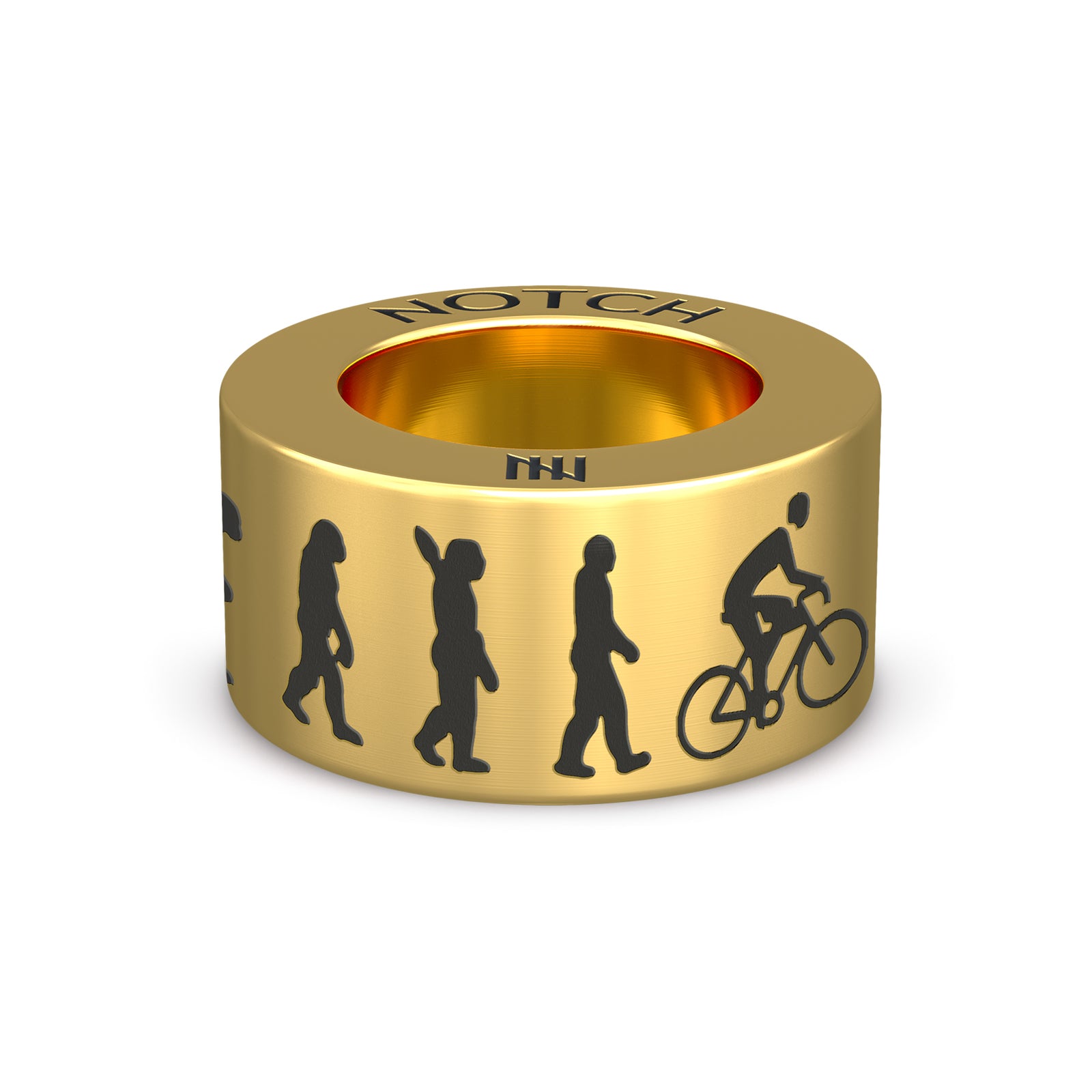 Born To Be...Cyclist Male NOTCH Charm