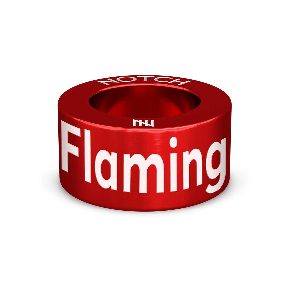 Flaming 4 NOTCH Charm