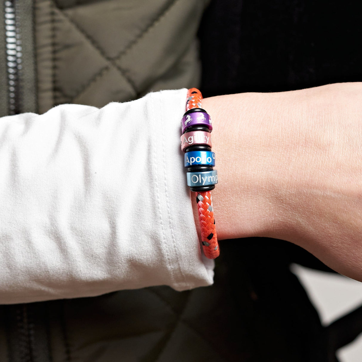 Special Edition Carbon Black Cord NOTCH Bracelet